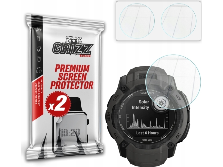 Grizzglass Hybridglass Für Garmin Instinct 2X 50Mm