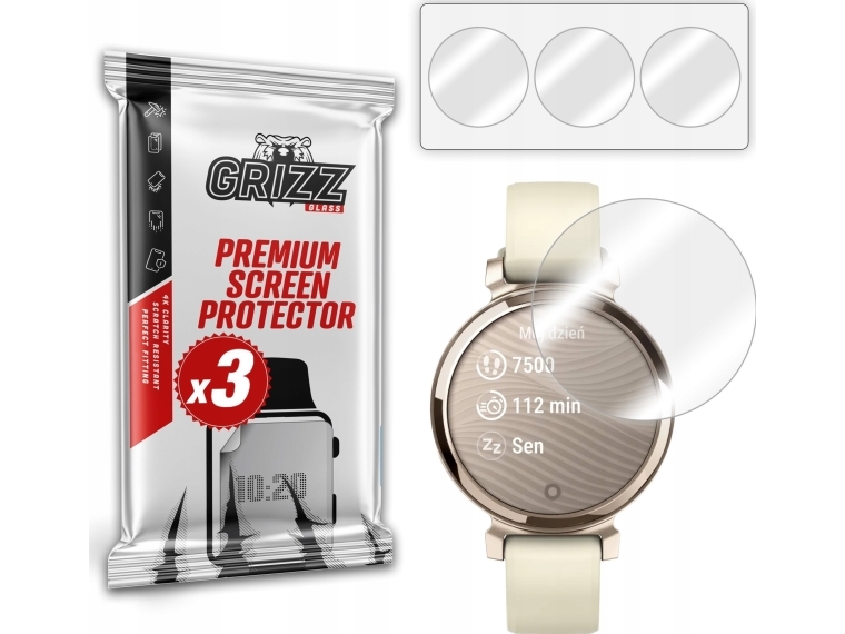 Grizzglass Hydrogelfolie Hydrofilm Til Garmin Lily 2