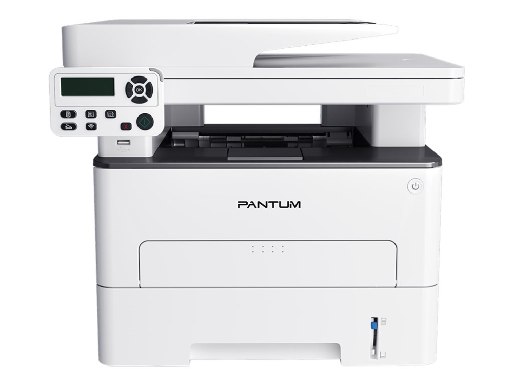 Pantum M7105DN, Laser, Yksittäistulostus, Yksittäiskopiointi, Väriskannaus, A4, Valkoinen