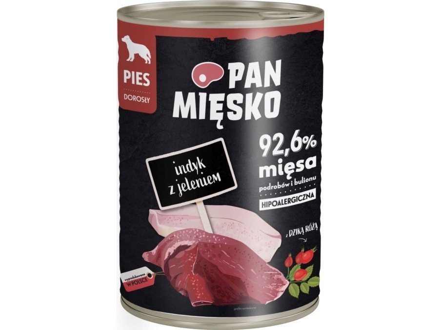 Mr. Meat Pute Mit Hirsch 400G