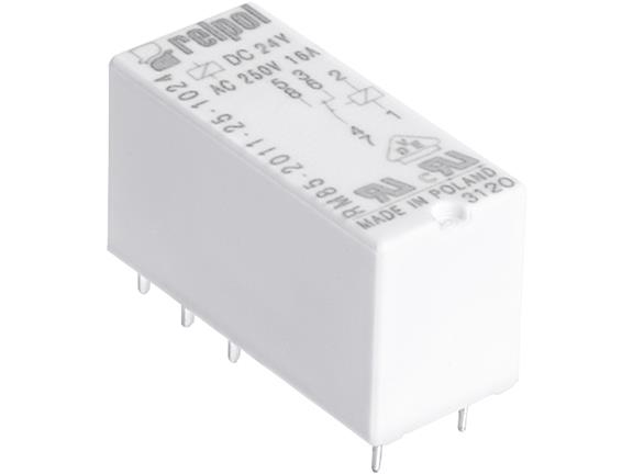 Relä 1C/O 16A 12VDC, uttag för relä: GZM80 eller GZP80 | EL Artiklar - Elcentral - Relä og kontaktor | GameStuff