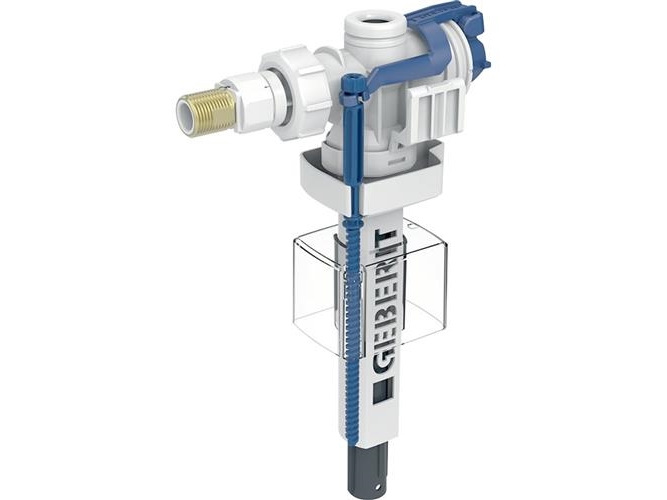 Geberit typ 383 flottörventil, vattenanslutning på sidan, 3/8, mässingsnippel: H=24,3cm | VVS Artiklar - Badrum - Tillbehör för toalett | GameStuff
