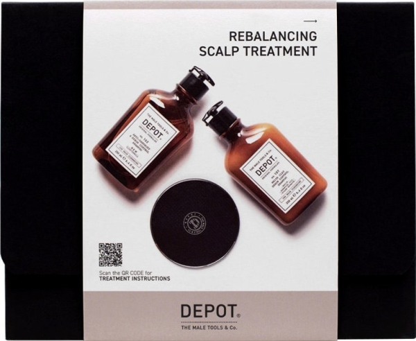 Guy Laroche Consumer Kit – set med hårtvätt nr 102 & nr 107 för män, 250 ml + 250 ml