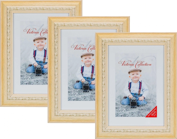 Victoria Collection Photo Frame Seoul 15x21 Beige 3pcs 1303539
