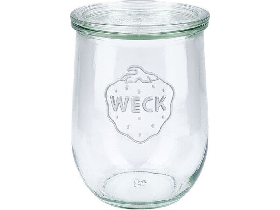 Jata WECK Round Rim Jar Tulip 1,0l Set of 4 | Catering - Servis - Termos, kannor & vattenkylare | GameStuff