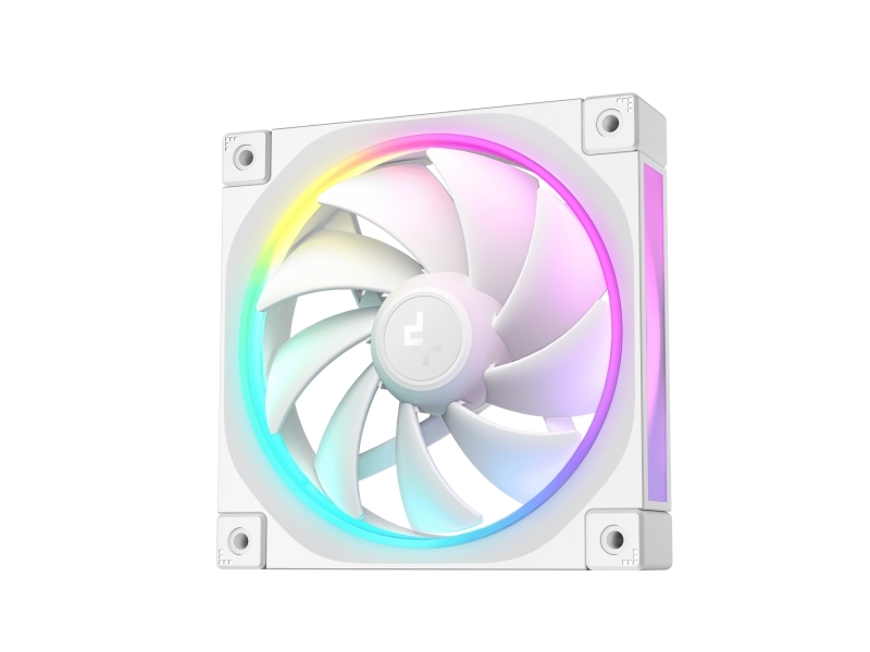 Deepcool Fl12 Wh, Ventilator, 12 Cm, Weiß