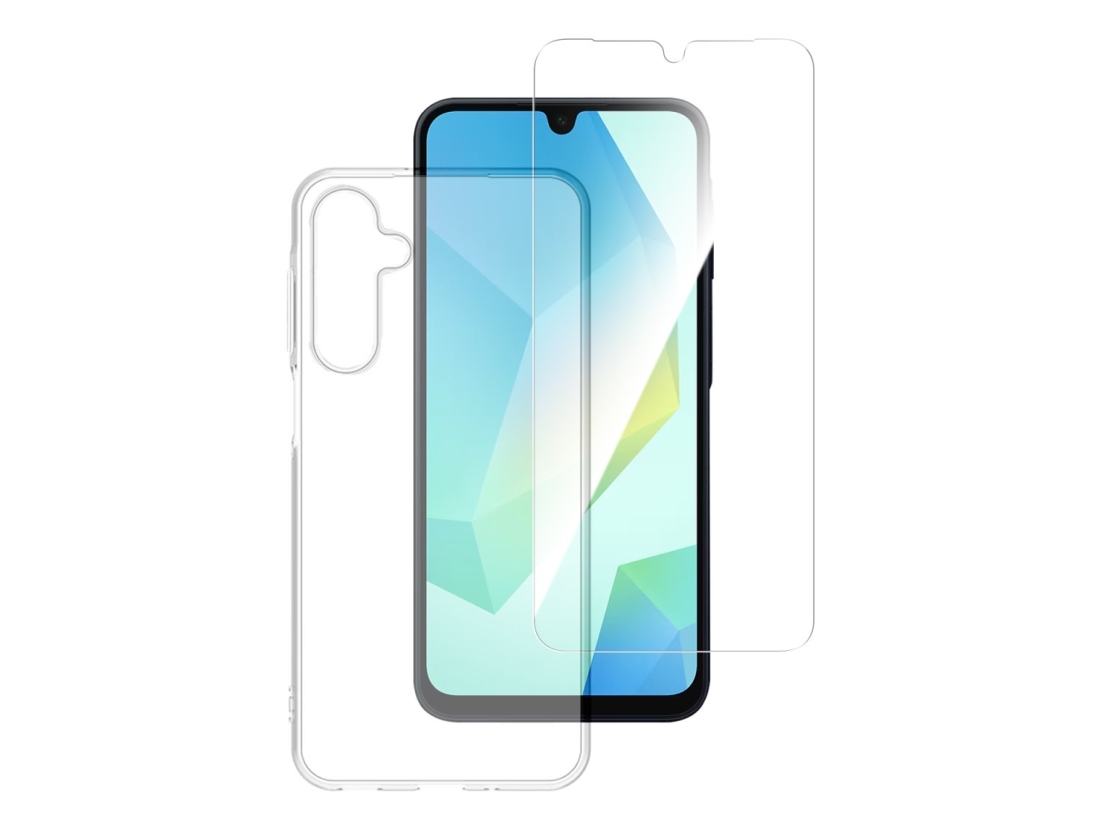 4smarts 541331 Samsung Galaxy A16 Stötsaker Reptålig Transparent 2 St