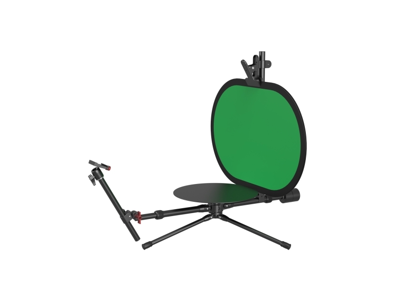 SmallRig 4807, Valokuvauksen kääntöpöytä, Sort, Acrylonitrilbutadienstyren, Alumiini, Jern, 5 kg, 1/4-20, 3/8-16, 360°
