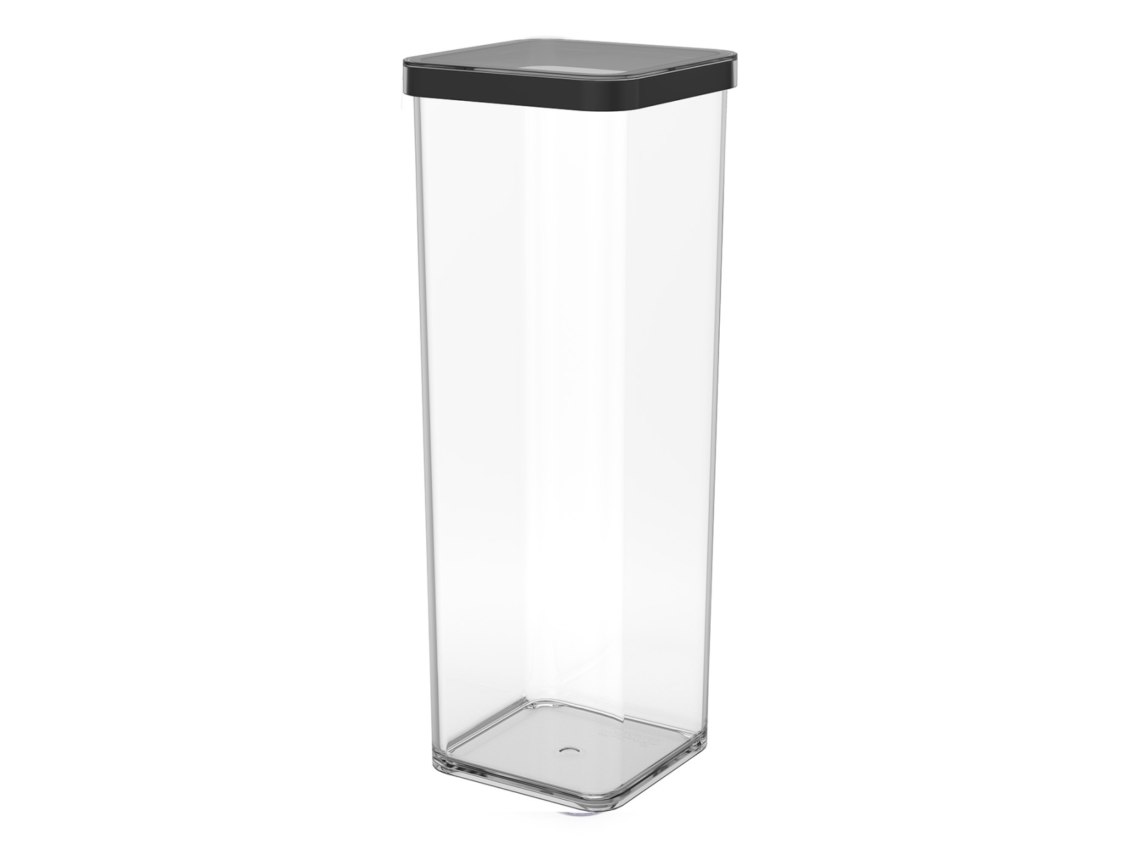 Rotho 1160608080WS, Container, Andra, 2 l, Svart, Transparent, Plast, 100 mm | Sällskapsdjur - Hund - Mat- och vattenskålar | GameStuff