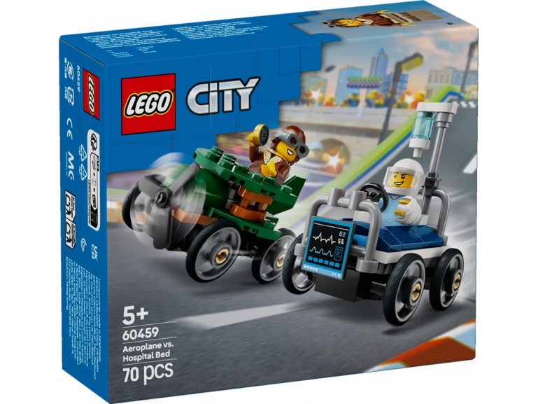 Lego City 60459 Flugzeug Vs. Krankenhausbett