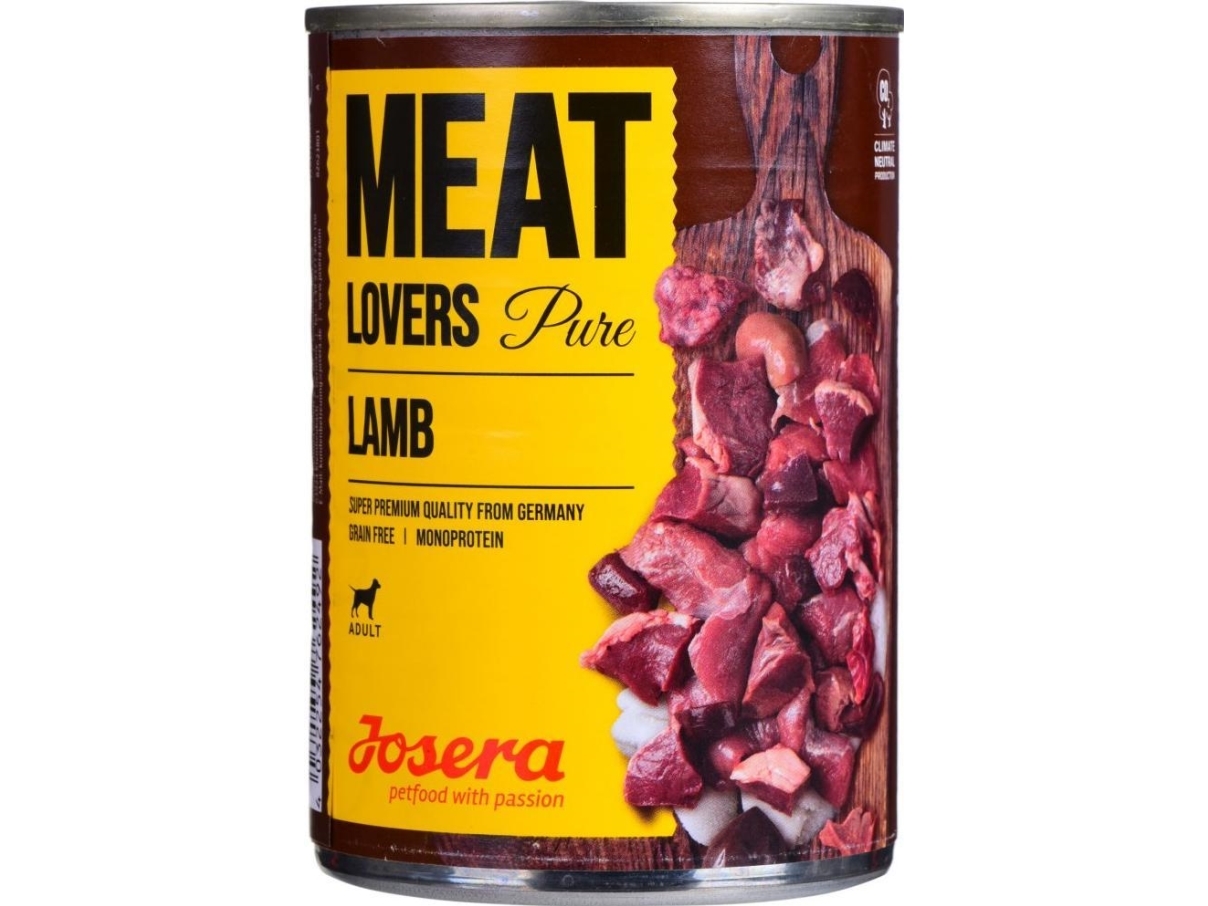 Josera Meatlovers Pure Lamb Nassfutter Für Hunde 400G