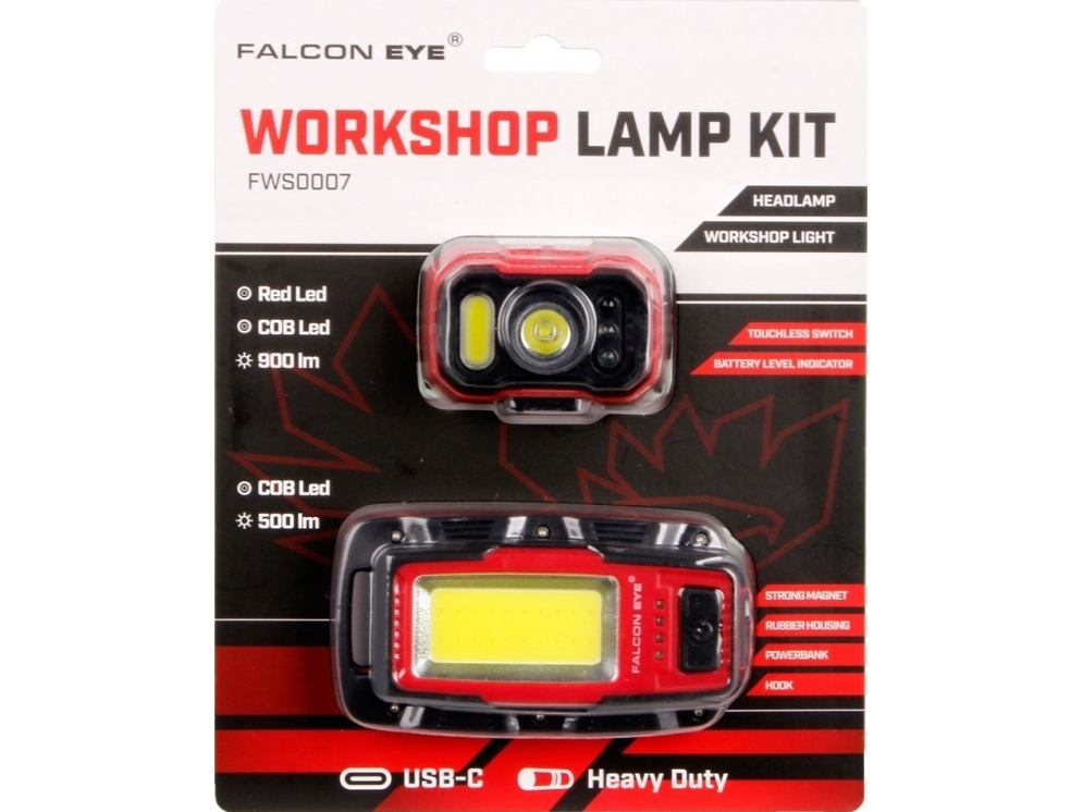 Lygte Mactronic Falcon Eye 200 Lm Usb-C, Camping/Lanterne Zenith Fcl0026