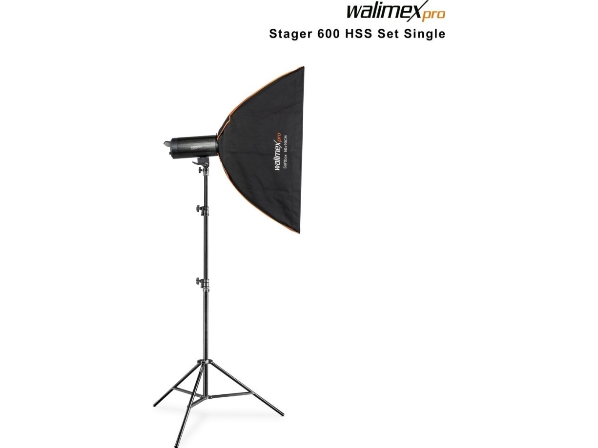 Studielampe Walimex Pro Stager 600 Hss Set Single