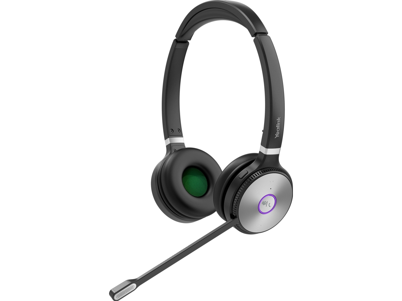 Suchawki Yealink Yealink Whd622t Suchawkowy Bezprzewodowy Opaska Na Gow Biuro/centrum Telefoniczne Micro Usb Czarny