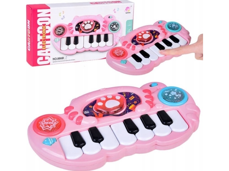 Interaktivt orgelfarvet musikalsk legetøj til baby IN0177