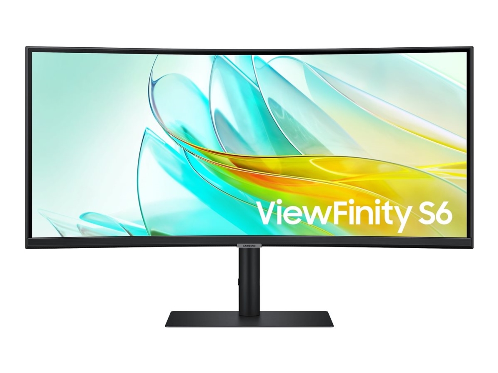 Samsung Viewfinity S6 S34c654uau S65uc Series Led Skarm Böjd 34  " 3440 X 1440 Uwqhd @ 100 Hz Va 350 Cd/m² 3000:1 Hdr10 5 Ms Hdmi