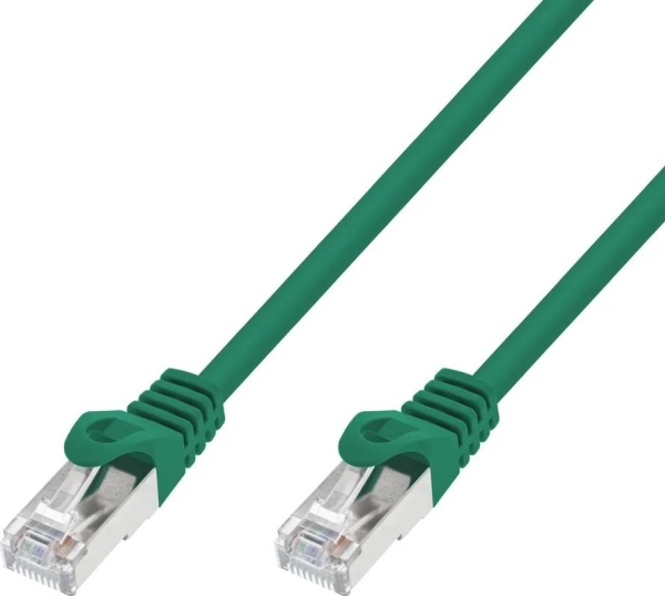 Extralink Cat.7 S/Ftp 15M 20G Grün | Lan Patchkabel | Kupfer Twisted Pair Netzwerkkabel