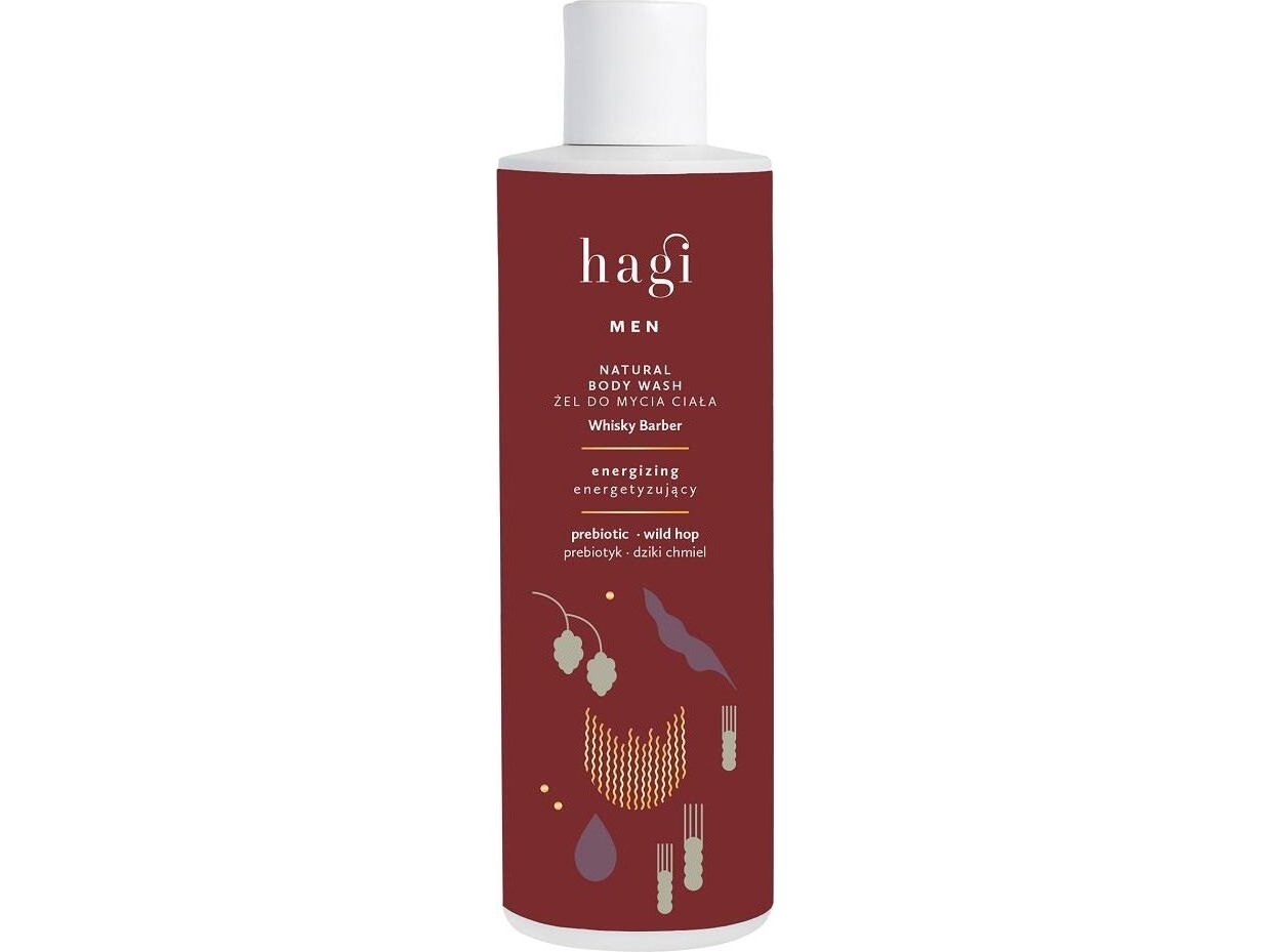 Hagi_Natural Whisky Barber Body Wash Gel 300Ml