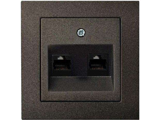 Liregus Socket Comp Įkl-002-01 2Points Black Eps