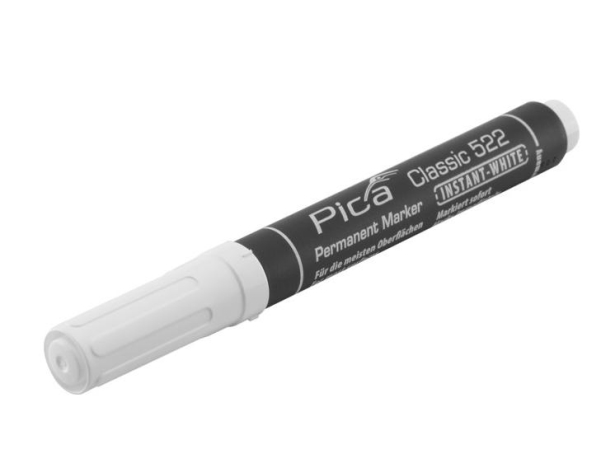 Pica Classic Permanentmarker Instant-White 2-4Mm Rundspitze Weiß - 2107727