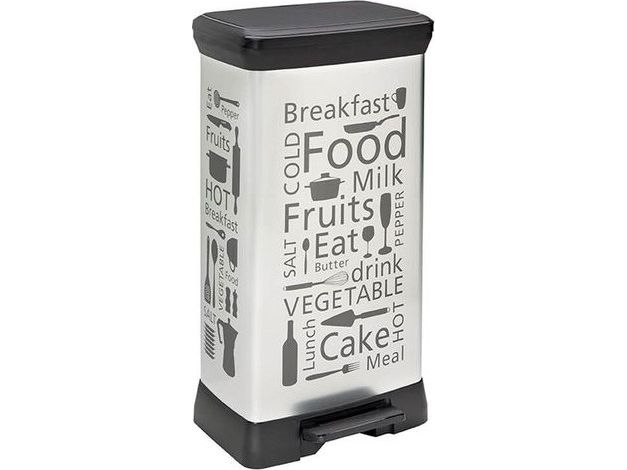 CURVER POLJETTAVA JÄTEASTIA 50L /IML KEITTIÖ HOPEA