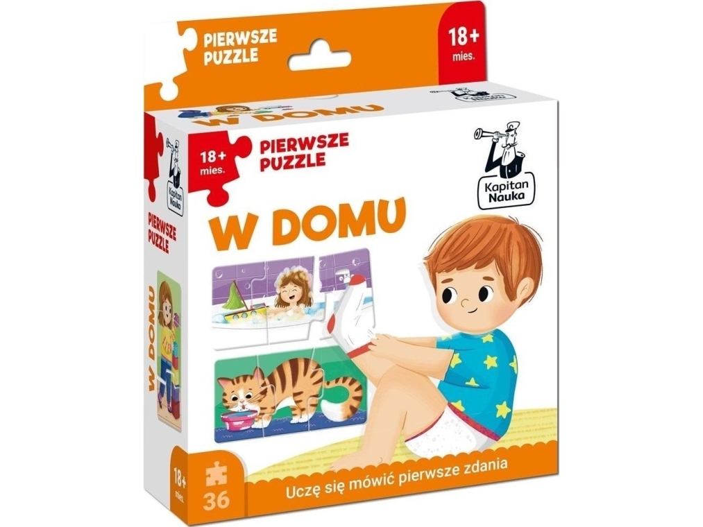 Kapitän Wissenschaft Erste Puzzles Zu Hause