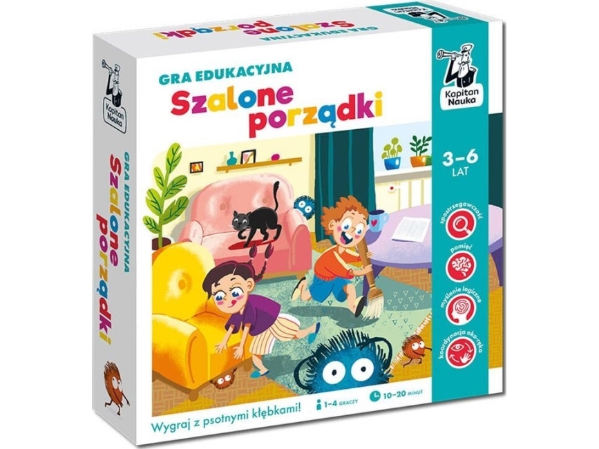 Kapitän Nauka Kapitän Nauka Szalone Porządki Lernspiel 3-6 Jahre Alt Gr0710