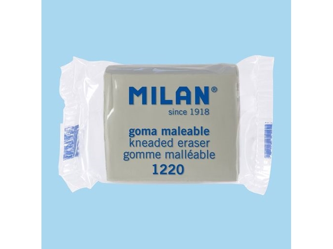 Milan Formbarer Radiergummi Fine Art Graphit Und Cool 12Er Display
