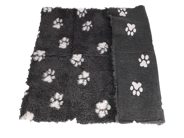 Active Canis Vetbed Small, grey with paws | Sällskapsdjur - Hund - Hundens sovplats | GameStuff