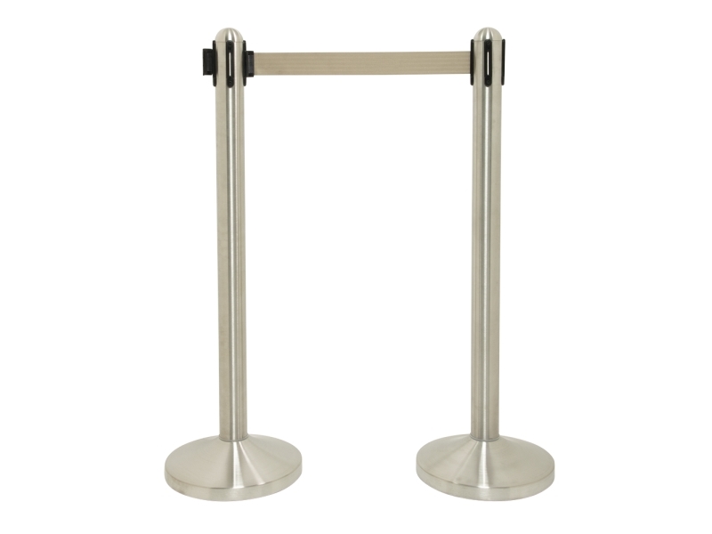 Securit® Barrier set med grå utdragbar tejp | Kläder & Säkerhet - Säkerhetsutrustning - Övriga | GameStuff