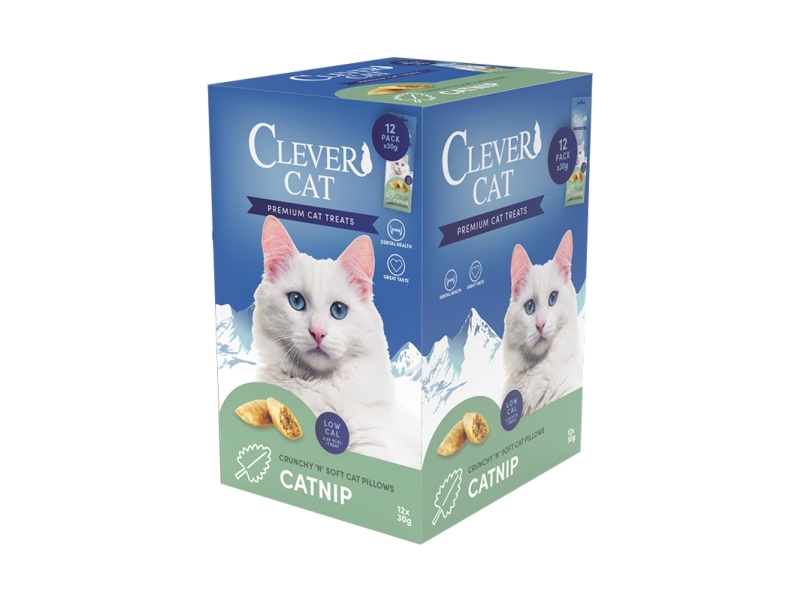 Clever Cat Pillow 30 g Catnip | Sällskapsdjur - Katt - Kattgodis | GameStuff