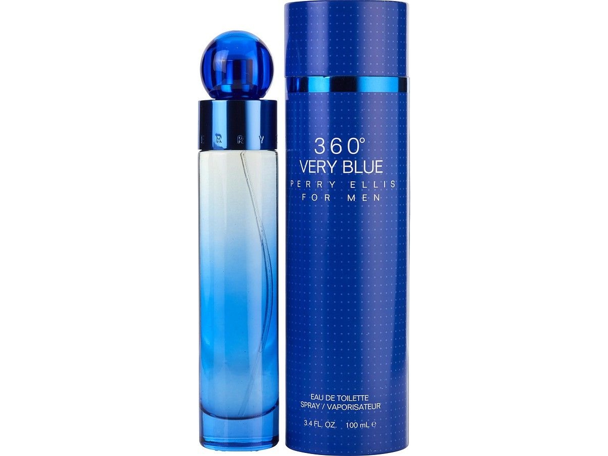 Perry Ellis 360° Very Blue For Men Eau De Toilette 100 Ml (Man)