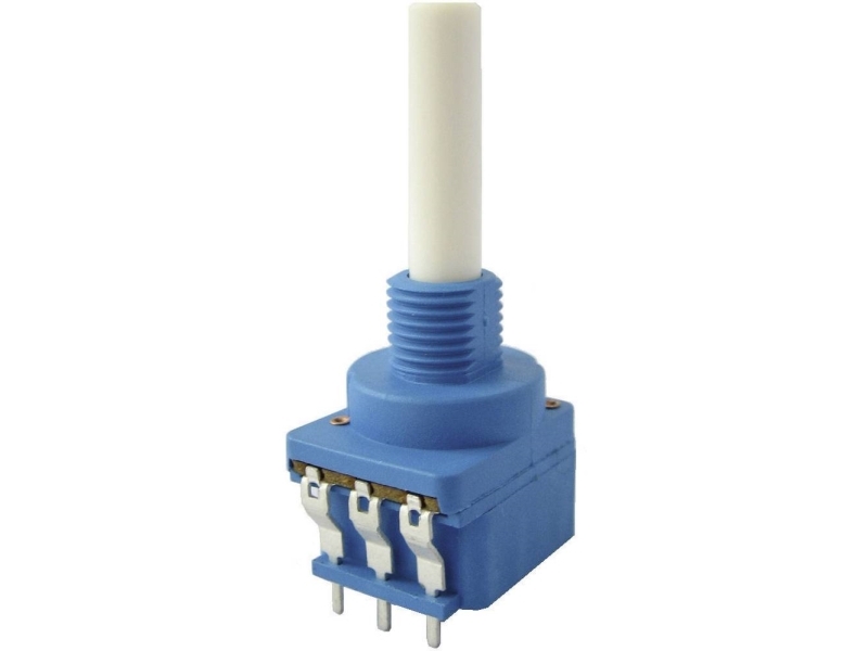 Weltron 002045057194 Wsfa202-A2-08-30F1-100K-20%-Lin Drejepotentiometer Med Drejeafbryder Mono 0.4 W 100 K? 1 Stk