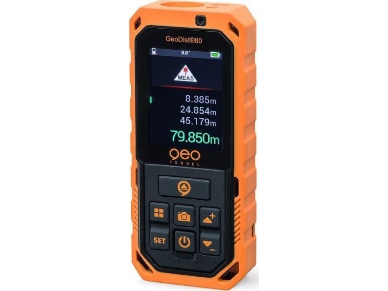 Laseravst&aring;ndsm&auml;tare med kamera och Bluetooth [GeoDist80]