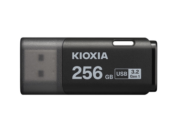 Kioxia TransMemory U301, 256 GB, USB Type-A, 3.2 Gen 1 (3.1 Gen 1), Cap, 8 g, Svart | Datorkomponenter - Hårddisk & Lagring - USB-minnen | GameStuff