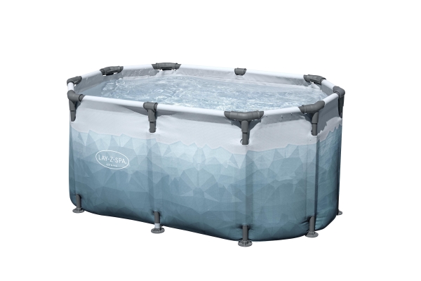 Lay-Z Glacial dip Isbad m/pumpe 150 x 90 x 65 cm