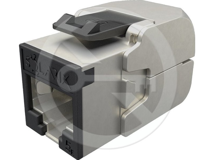 Solarix Solarix Selbstschneidende Keystone Cat5e Stp Sxkj-5E-Stp-Ral-Sa, Ral Fit Module, Ground Lock