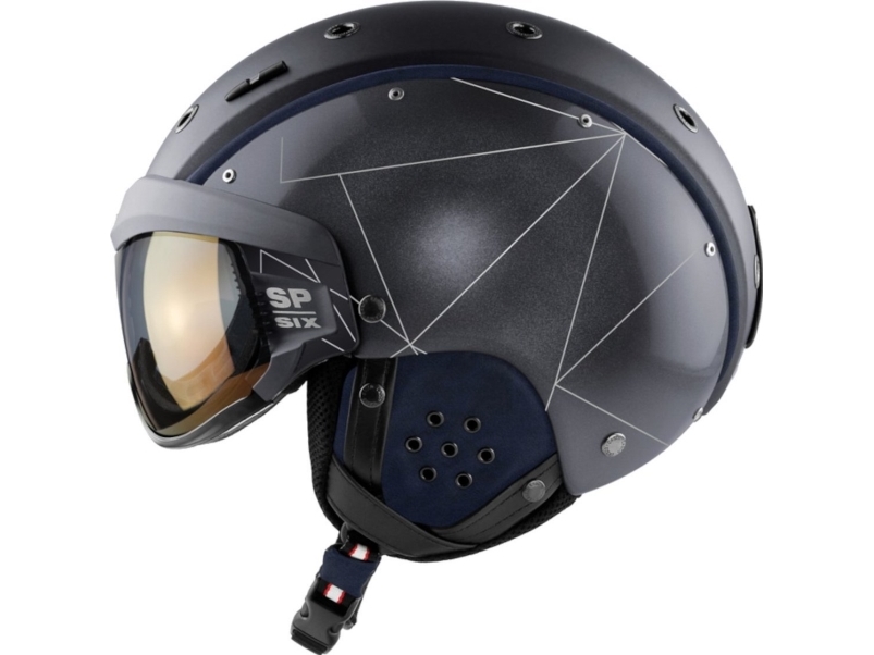 Casco CASCO KASK SP-6 LIMITED BLACK-SILVER M 54-58