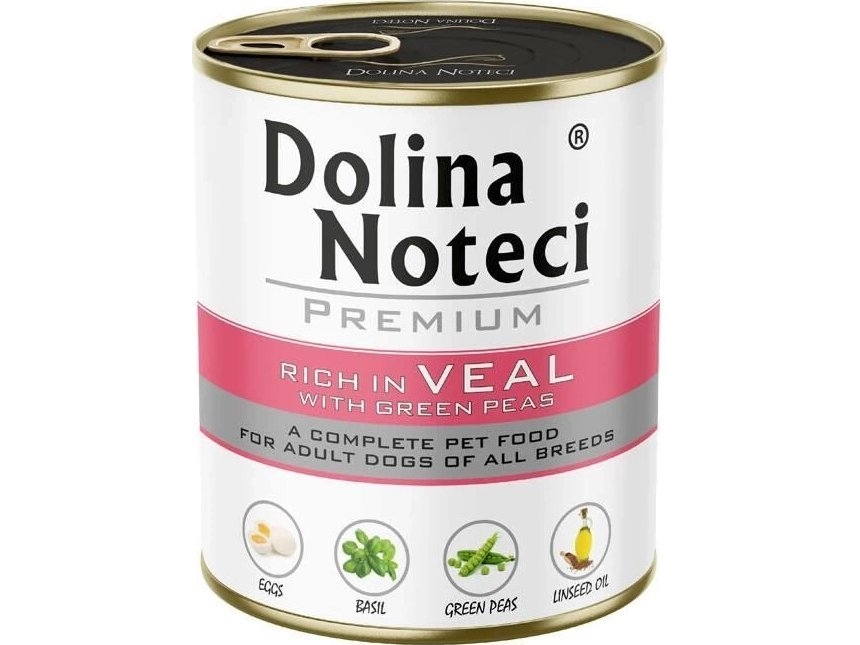 Dolina Noteci Premium kalvkött med ärtor 800g | Sällskapsdjur - Hund - Hundmat | GameStuff