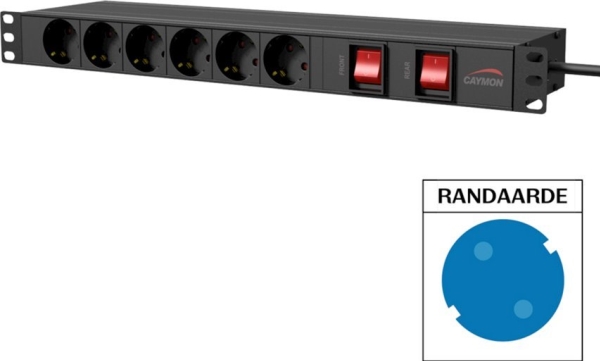 Caymon CAYMON PSR269GS/B 19 pistorasia - saksalaistyyppiset pistorasiat