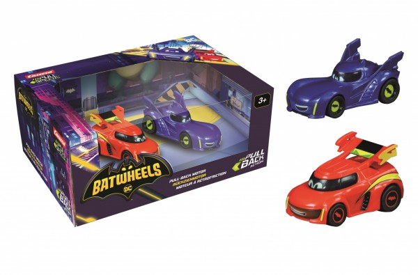 Carrera Pull & Speed - Batwheels - Bam vs. RedTwinpack (15813024) | Leksaker - Radiostyrda leksaker - Tillbehör och reservdelar | GameStuff