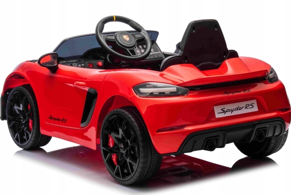 Porsche Spyder RS 718 køretøj rød