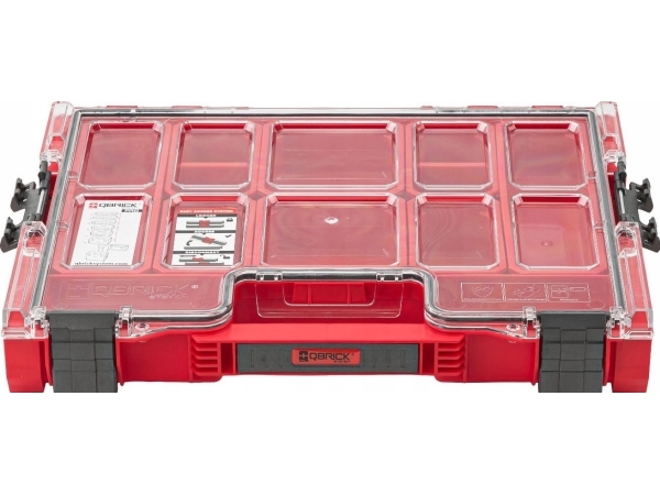 Qbrick System Pro Organizer 200 Red Ultra Hd - 1 Pc. Per Carton