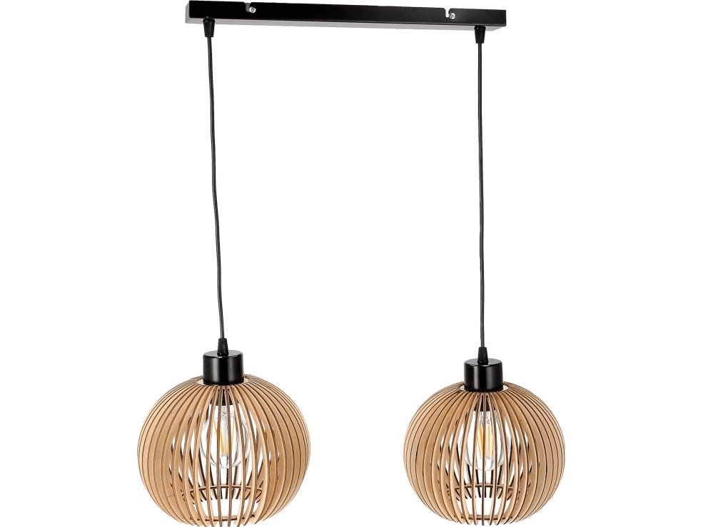 Orno Anafi 2p E27 Taklampa Max. 2x60w Svart Tra