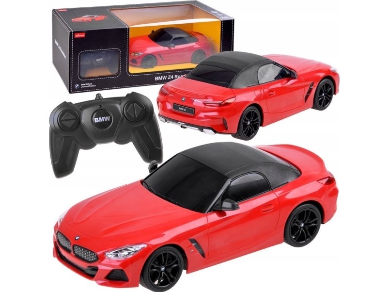 1Deame Fjernstyret Bil Bmw Z4 1:18, Rød Rc0580