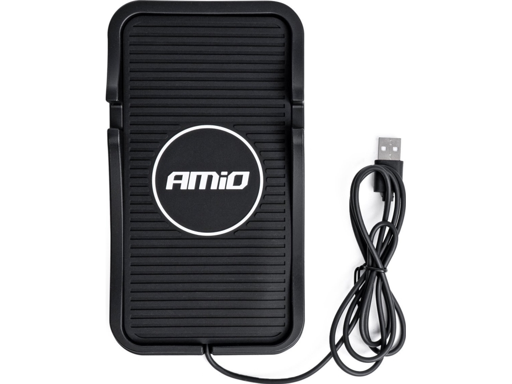 Amio Trådløs Induktiv Biloplader 15W Amio-03145