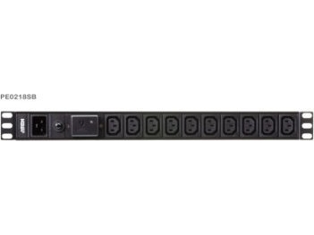 Aten Aten Pe0218sg 1He 16A 18-Ports Basis-Pdu Med Overspændingsbeskyttelse