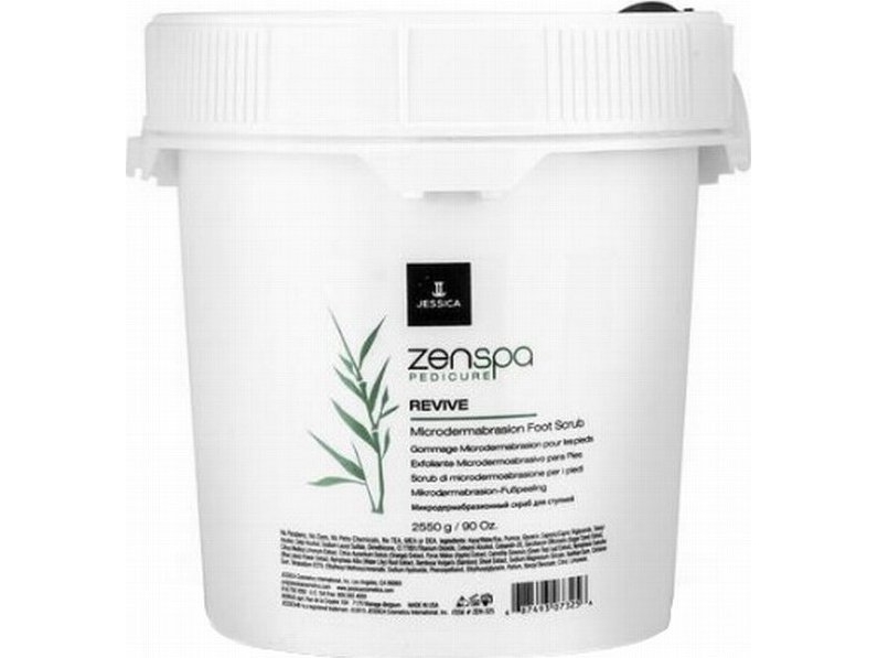Jessica ZenSpa Revive Cleanse and Scrub fotscrub 2550 g (til kvinder)