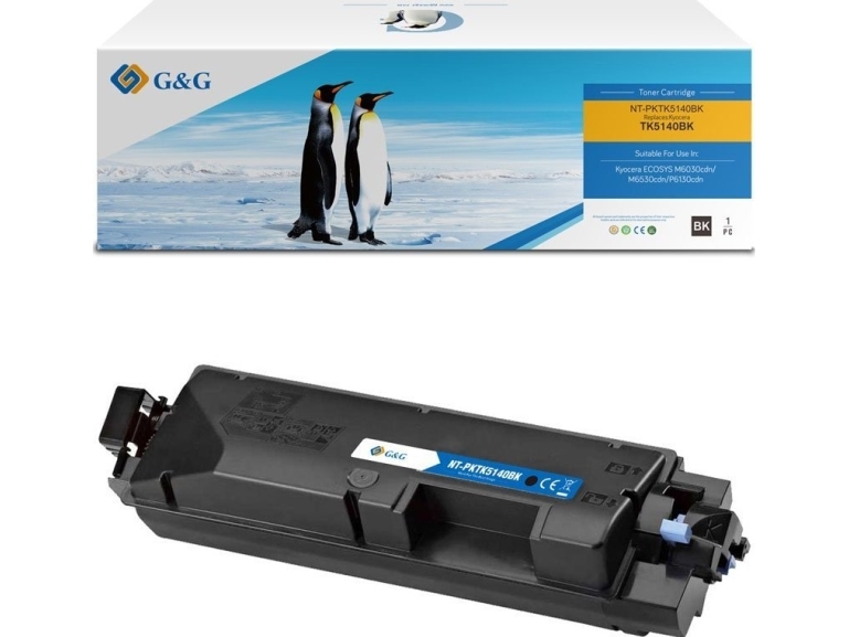 G&Amp G G&Amp G Kompatibel Toner Med Kyocera Tk5140k, Nt-Fktk5140bk, Sort, 7000S