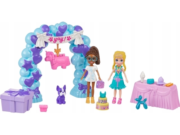 Mattel Polly Pocket Geburtstagsparty-Set (Jcc33)